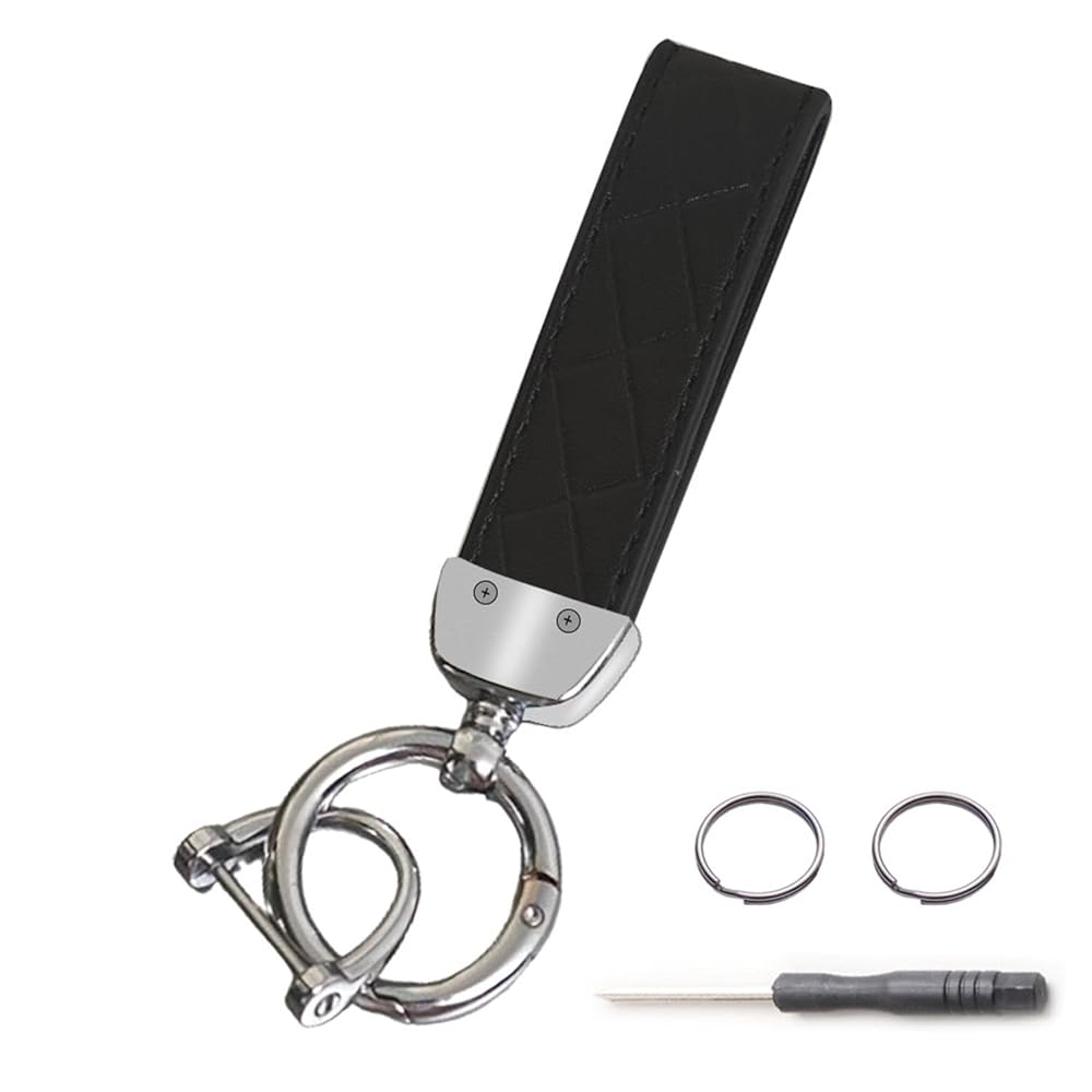 Amazon.com: KULCSOK Car Keys Keychain Key Ring Leather Key